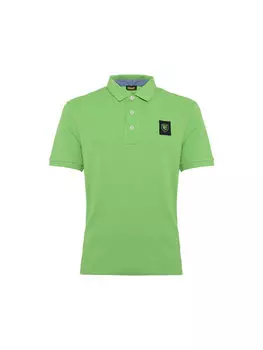 Поло стандартного кроя Blauer, зеленый