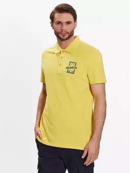 Поло стандартного кроя Dolomite, желтый