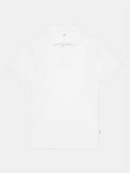 Поло стандартного кроя Gap, белый