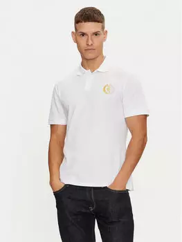 Поло стандартного кроя Just Cavalli, белый