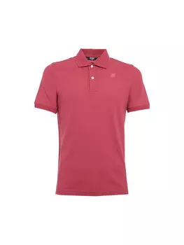 Поло стандартного кроя K-Way, розовый