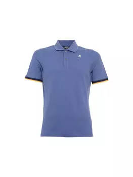 Поло стандартного кроя K-Way, синий