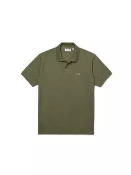 Поло стандартного кроя Lacoste, зеленый