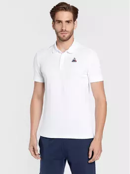 Поло стандартного кроя Le Coq Sportif, белый