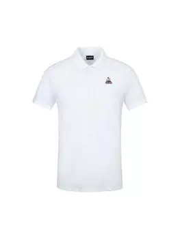 Поло стандартного кроя Le Coq Sportif, белый