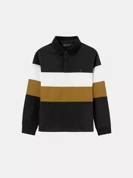 Поло стандартного кроя Mayoral, черный