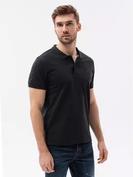 Поло стандартного кроя Ombre, черный