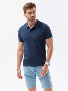 Поло стандартного кроя Ombre, синий