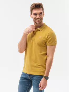 Поло стандартного кроя Ombre, желтый