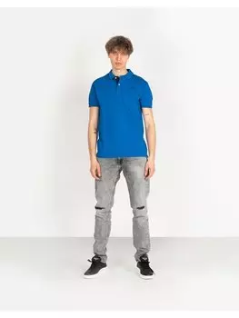 Поло стандартного кроя Pepe Jeans, синий