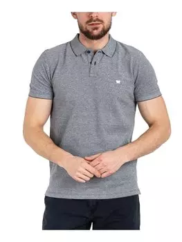 Поло стандартного кроя Wrangler, черный