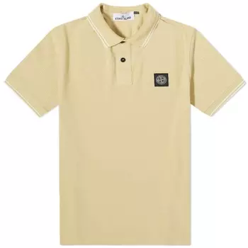 Поло Stone Island с нашивкой