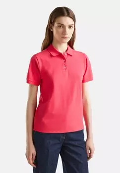 Поло STRETCH United Colors of Benetton, красный