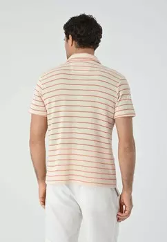 Поло STRIPED Antioch, лосось