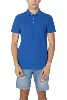 Поло Suns однотонное, синий