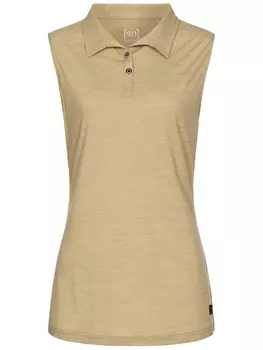 Поло super.natural Merino, цвет olivgrn