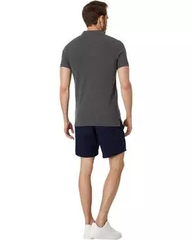 Поло Superdry Applique Classic Fit Polo, цвет Rich Charcoal Marl