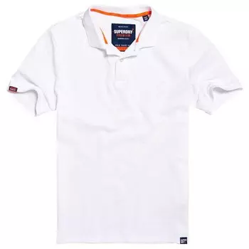 Поло Superdry Classic Micro Lite Piqu, белый