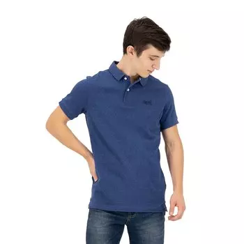 Поло Superdry Classic Pique, синий