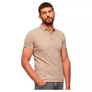Поло Superdry Studios Jersey, бежевый