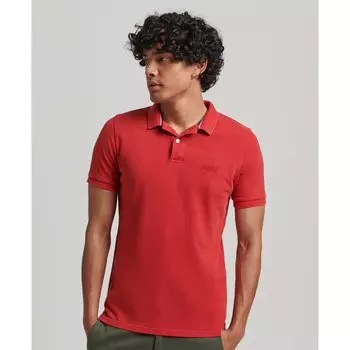 Поло Superdry Vint Destroy, красный