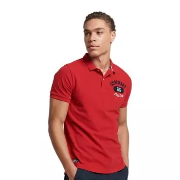 Поло Superdry Vintage Superstate, красный