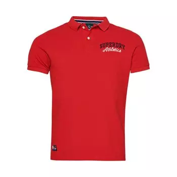 Поло Superdry Vintage Superstate, красный