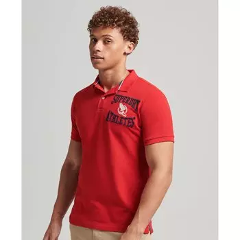 Поло Superdry Vintage Superstate, красный