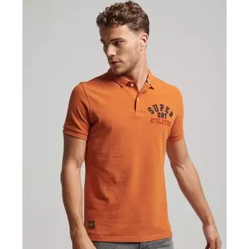 Поло Superdry Vintage Superstate, оранжевый