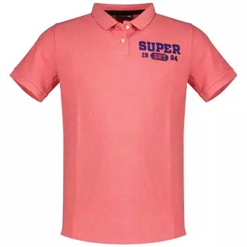 Поло Superdry Vintage Superstate, розовый