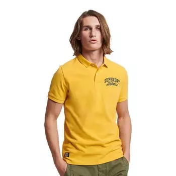Поло Superdry Vintage Superstate, желтый