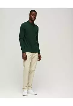 Поло Superdry, зеленый