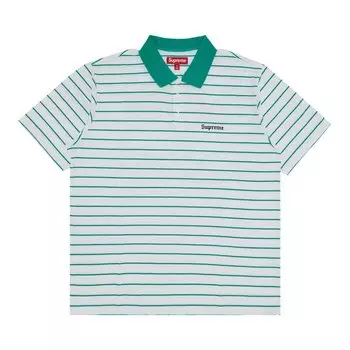 Поло Supreme x Melvins Stripe Short-Sleeve Polo, белый