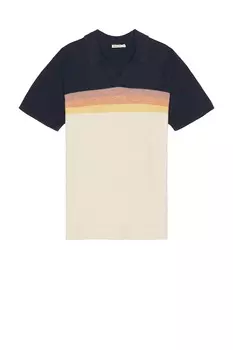 Поло-свитер Liam Marine Layer, navy & cream