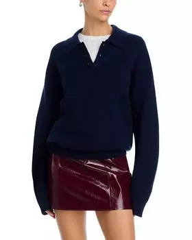 Поло-свитер на все дни Guest in Residence, синий