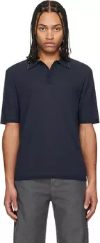 Поло темно-синего цвета Harvey Knit rag & bone