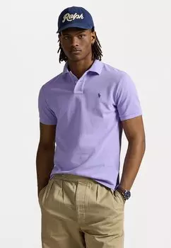 Поло THE ICONIC MESH POLO SHIRT Polo Ralph Lauren, сиреневый