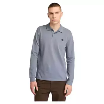 Поло Timberland Millers River Pique, серый
