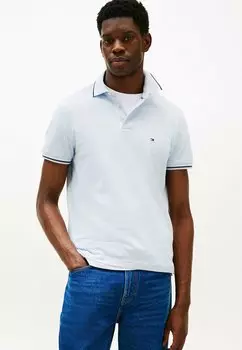 Поло TIPPED SLIM FIT SEASONAL Tommy Hilfiger, светло-голубой