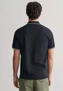 Поло TIPPING GANT, черный