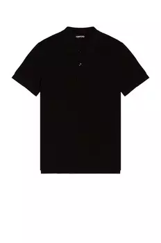Поло Tom Ford Garment Dyed, черный