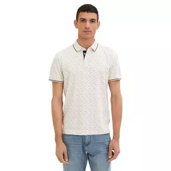 Поло Tom Tailor Allover Printed 1035521, бежевый
