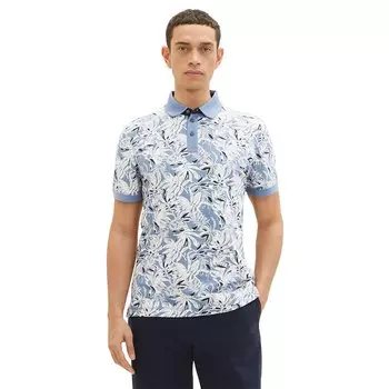 Поло Tom Tailor Allover Printed 1035630, синий