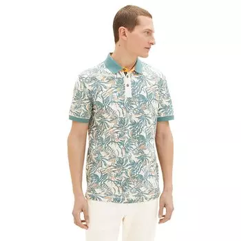 Поло Tom Tailor Allover Printed 1037131, разноцветный
