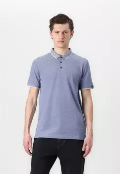 Поло TOM TAILOR DENIM, мультиколор