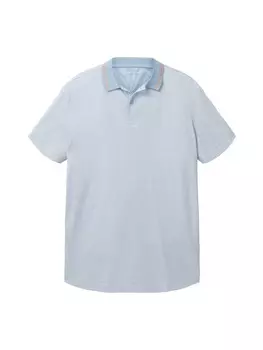 Поло Tom Tailor Poloshirt, светло-синий