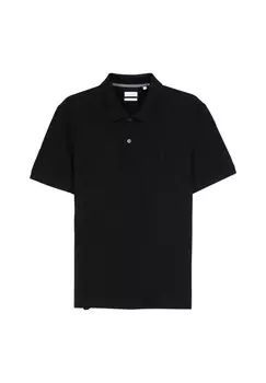 Поло Тонкий Seidensticker, цвет Schwarz (0039)