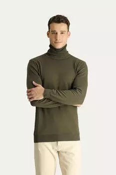 Поло тонкой вязки Kigili, зеленый