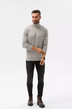 Поло тонкой вязки Ombre, серый