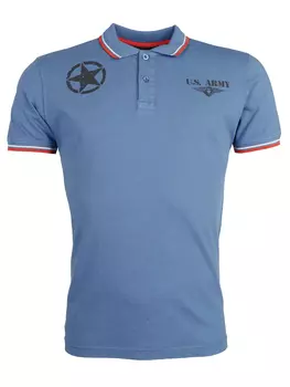 Поло TOP GUN Polo Shirt TG20193163, цвет royal blue